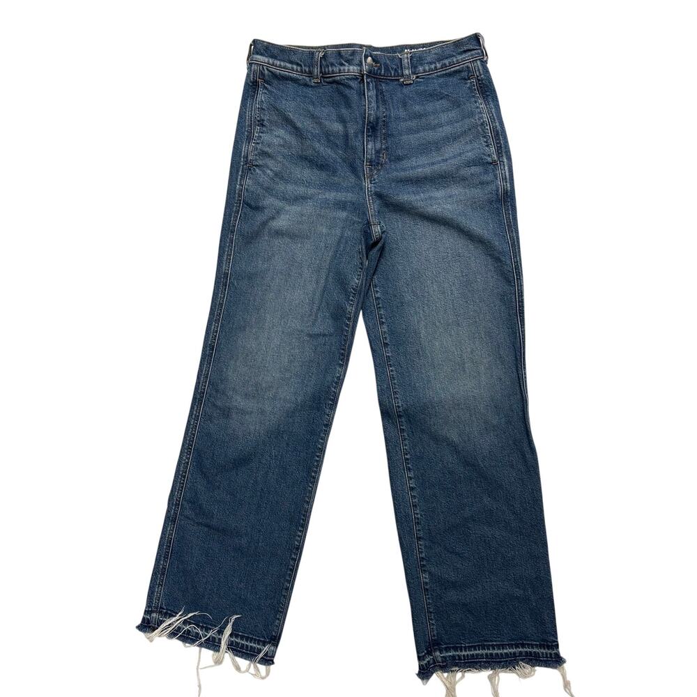 J.CREW '96 Slim Wide Frayed Hem Trouser Jeans | 28 - Picture 2 of 7